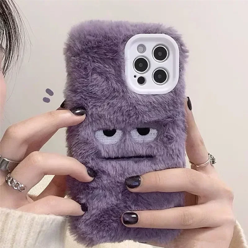 Apple Iphone 15 Pro Max - Coque de téléphone en peluche moelleuse