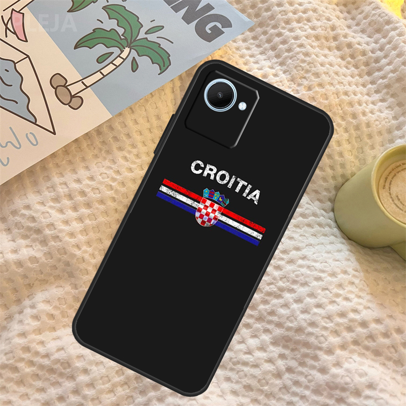 Coque drapeau de Croatie pour  - Realme C67 avis et prix