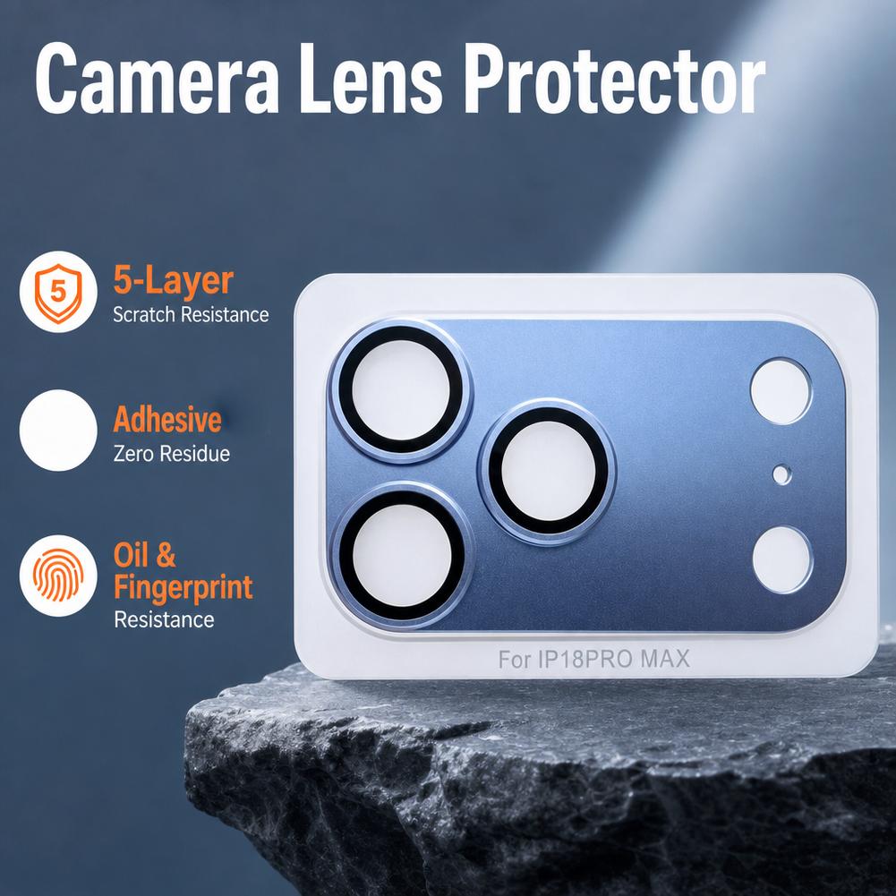 Protection d'objectif en verre - Camera Lens Protector avis et prix